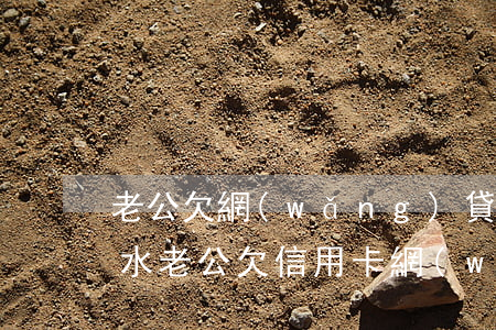 老公欠網(wǎng)貸跟信用卡想拖我下水(老公欠信用卡網(wǎng)貸好多錢怎么辦)