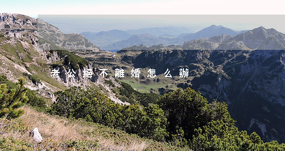 老公絕不離婚怎么辦