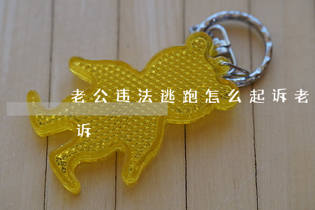 老公违法逃跑怎么起诉(老公违法逃跑怎么起诉)