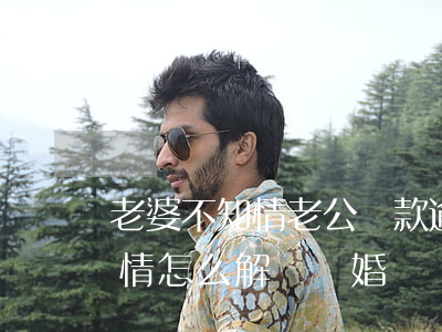 老婆不知情老公貸款逾期(老公貸款老婆不知情怎么解決 離婚)