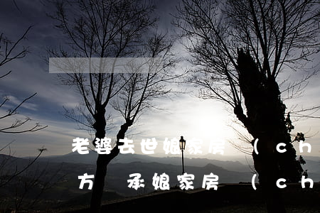 老婆去世娘家房產(chǎn)怎么繼承(女方繼承娘家房產(chǎn))