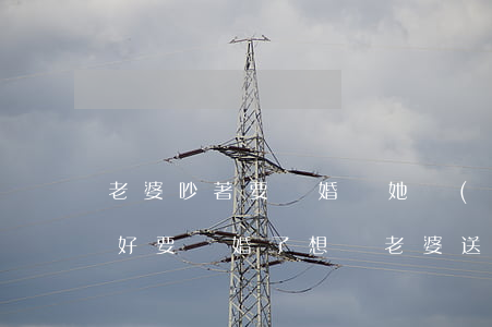 老婆吵著要離婚給她買(mǎi)什么禮物好(要離婚了想給老婆送點(diǎn)東西)