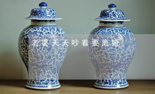 老婆天天吵着要离婚