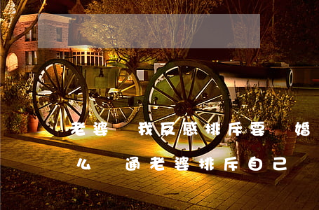 老婆對我反感排斥要離婚應(yīng)怎么溝通(老婆排斥自己 該離婚嗎)