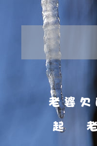老婆欠的網(wǎng)貸又不讓我和她一起還(老婆瞞著我欠了好多網(wǎng)貸丈夫要一起承擔(dān)嗎)