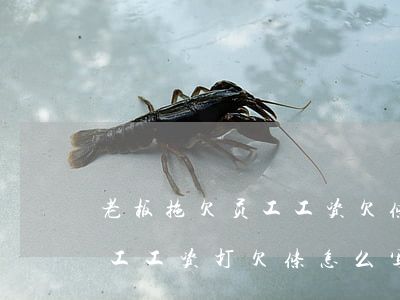 老板拖欠员工工资欠条怎么写手写(老板欠员工工资打欠条怎么写才有用)