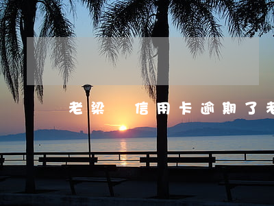 老梁說信用卡逾期了(老梁說信用卡逾期了嗎)