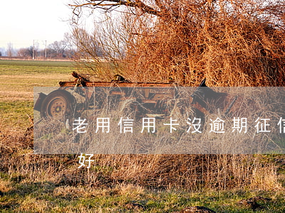老用信用卡沒逾期征信好嗎(沒有逾期征信不好)