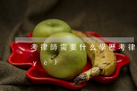 考律師需要什么學歷(考律師需要什么專業(yè))