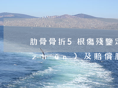 肋骨骨折5根傷殘鑒定標(biāo)準(zhǔn)及賠償(肋骨骨折5根算幾級傷殘)