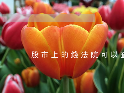 股市上的錢法院可以查封嗎