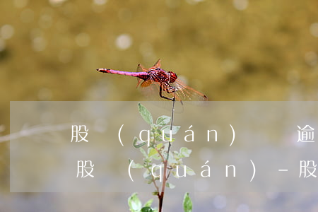 股權(quán)糾紛逾期后是還款還是要股權(quán)-股權(quán)糾紛逾期后是還款還是要股權(quán)轉(zhuǎn)讓
