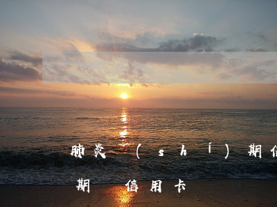 肺炎時(shí)期信用卡可以逾期嗎(肺炎期間信用卡)