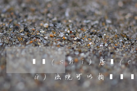 臨時(shí)房產(chǎn)手續(xù)法院可以拍賣嗎(沒(méi)有房產(chǎn)證的房子可以執(zhí)行拍賣嗎)