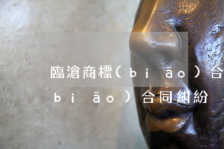 臨滄商標(biāo)合同糾紛(臨滄商標(biāo)合同糾紛)