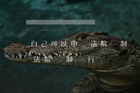 自己可以申請法院強制執行起訴嗎(怎么申請法院強制執行?)