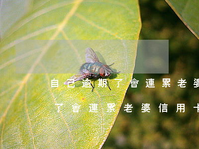自己逾期了會連累老婆信用卡嗎-自己逾期了會連累老婆信用卡嗎怎么辦