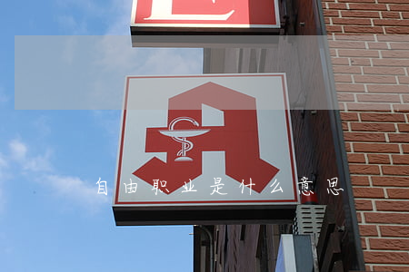 自由职业是什么意思