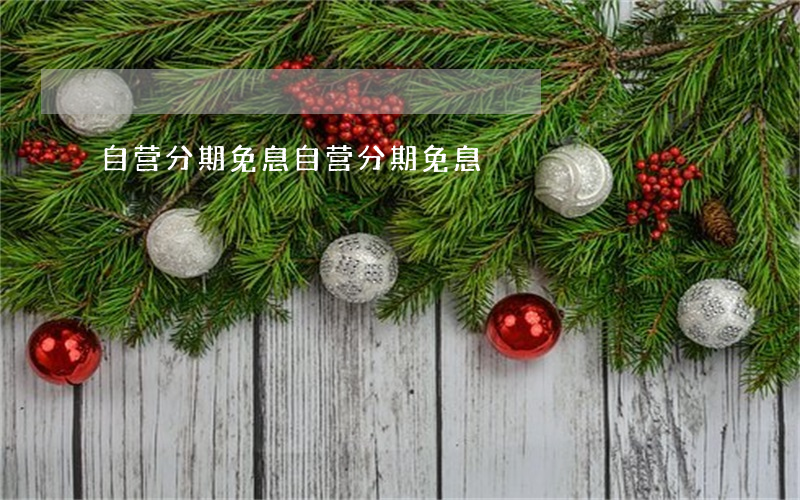 自营分期免息（自营分期免息）