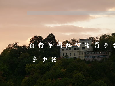 自行车闯红灯处罚多少钱(自行车闯红灯处罚多少钱)