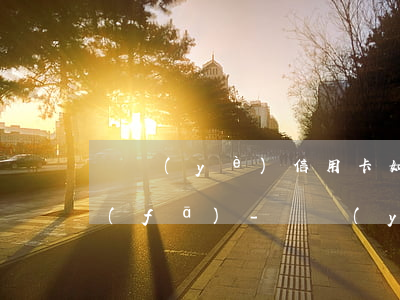 興業(yè)信用卡如何申請停息掛賬廣發(fā)-興業(yè)銀行如何申請停息掛賬