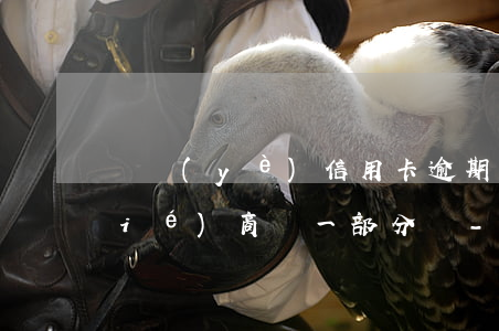 興業(yè)信用卡逾期三個月可以協(xié)商還一部分嗎-興業(yè)逾期三個月還能不能去銀行協(xié)商還款
