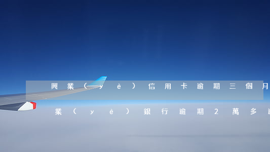 興業(yè)信用卡逾期三個月有人上門(興業(yè)銀行逾期2萬多逾期3個月說要上門)