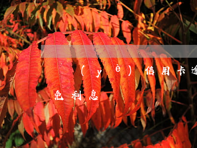 興業(yè)信用卡逾期協(xié)商減免利息