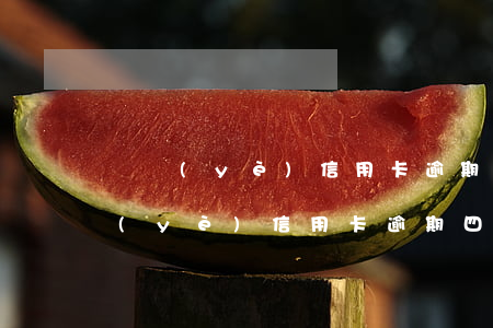 興業(yè)信用卡逾期四個月怎么辦(興業(yè)信用卡逾期四個月怎么辦理)
