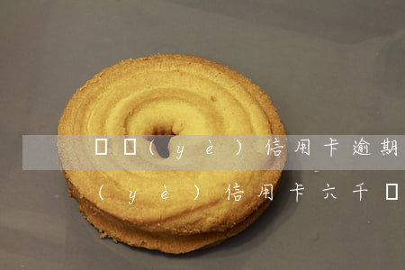 興業(yè)信用卡逾期多久算不良(欠興業(yè)信用卡六千塊逾期三個(gè)月會(huì)上門嗎)