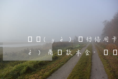 興業(yè)銀行信用卡逾期怎么協(xié)商還款本金-興業(yè)銀行信用卡逾期怎么協(xié)商還款本金的