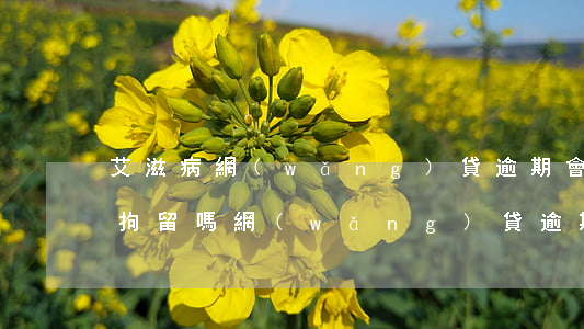 艾滋病網(wǎng)貸逾期會(huì)拘留嗎(網(wǎng)貸逾期了會(huì)不會(huì)被報(bào)警)
