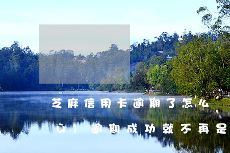 芝麻信用卡逾期了怎么辦(信用芝麻修復(fù)逾期成功就不再是逾期了嗎)