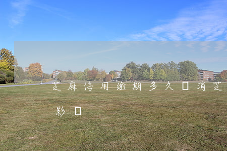 芝麻信用逾期多久會消(芝麻逾期記錄有什么影響)