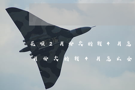 花呗2月份欠的钱4月怎么全部还-花呗2月份欠的钱4月怎么全部还清