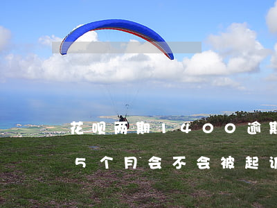 花呗两期1400逾期(花呗欠2000逾期5个月会不会被起诉)