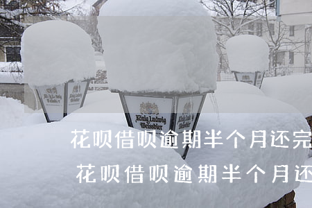 花呗借呗逾期半个月还完了会影响贷款吗?-花呗借呗逾期半个月还完了会影响贷款吗
