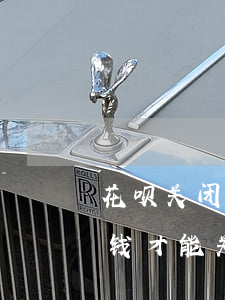 花呗关闭欠的钱还要还完吗(花呗是不是还完钱才能关闭)