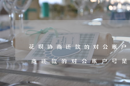 花呗协商还款的对公账户号是什么-花呗协商还款的对公账户号是什么意思