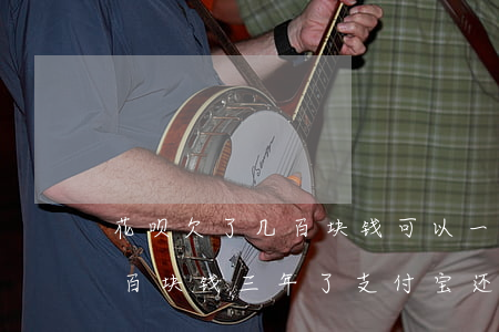 花呗欠了几百块钱可以一年后还吗(欠花呗几百块钱三年了支付宝还可以用吗?)