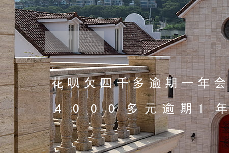 花呗欠四千多逾期一年会不会上门-欠花呗4000多元逾期1年之后还,罚多少利息