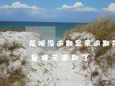 花呗没逾期显示逾期(花呗并没有逾期怎么还是提示逾期了)