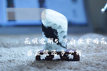 花呗逾期5万会坐牢吗(花呗欠五十逾期两年后应该还多少钱)