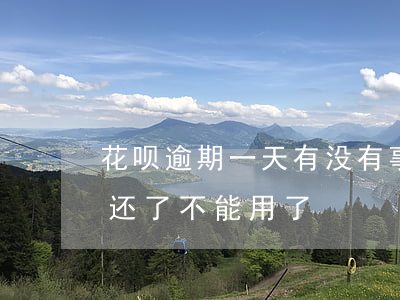 花呗逾期一天有没有事(花呗逾期了几天,现在还了,不能用了)
