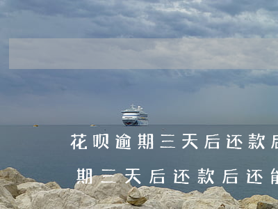 花呗逾期三天后还款后还能使用吗-花呗逾期三天后还款后还能使用吗安全吗