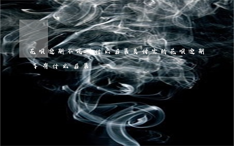 花呗逾期不还叫什么后果(支付宝的花呗逾期了有什么后果)