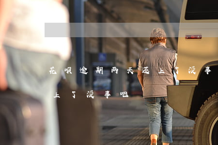 花呗逾期两天还上了没事吧(花呗逾期两天还上了没事吧)