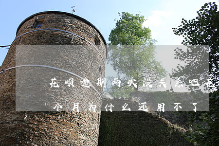 花呗逾期两次没关系吧(花呗逾期三次还了四个月为什么还用不了)