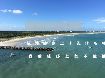 花呗逾期二十天什么样-花呗逾期了二十天我把钱还上能不能解开