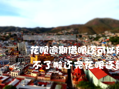 花呗逾期借呗还可以用吗(花呗逾期了借呗用不了啦,还完花呗还能用吗)